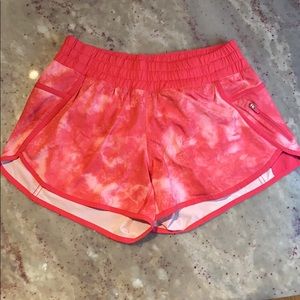 Lululemon running shorts.